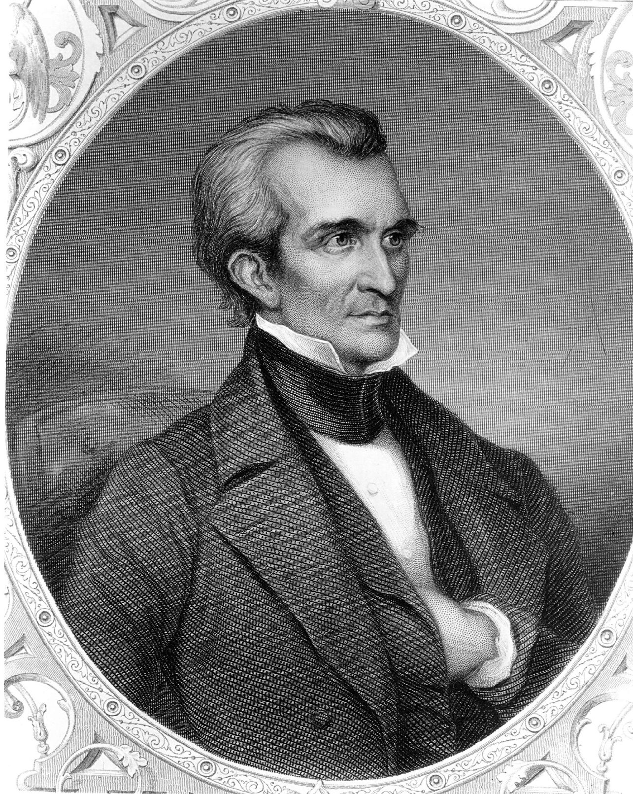 James Polk’s wife was very strict